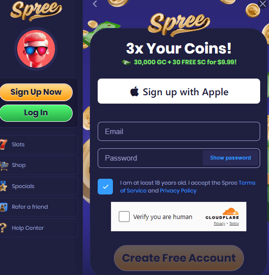 spree casino